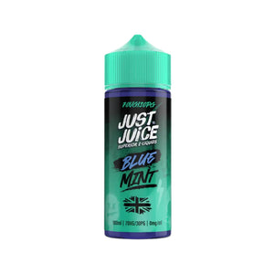 Just Juice Mint Blue Mint Flavour 100ml Shortfill E-liquid for DTL Vaping with Sub-ohm Vape Kits