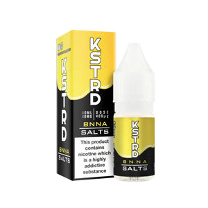KSTRD BNNA Flavour 10ml Nic Salt E-liquid perfect for Refillable Vape Kits