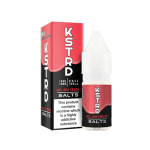 KSTRD Just Jam Flavour 10ml Nic Salt E-liquid perfect for Refillable Vape Kits