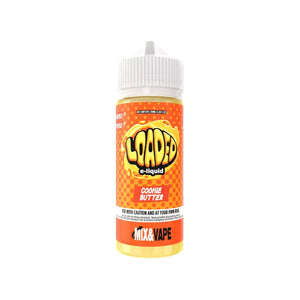 Loaded E-liquid in 100ml Shortfill - Premium Dessert Vape Juice In Cookie Butter Flavour.