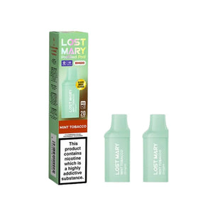Lost Mary BM600 Mint Tobacco Prefilled Replacement Pods