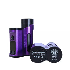 Paramour SBS Mod DNA80C Limited Edition Black Purple Jaff Vapes Edition