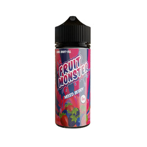 Monster Vape Fruit Monster 100ml Shortfill E-liquid in Mixed Berry Flavour