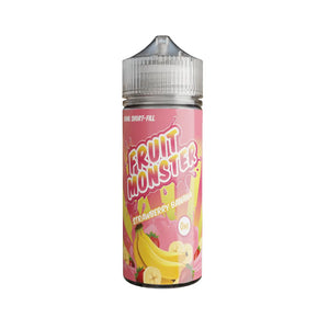 Monster Vape Fruit Monster 100ml Shortfill E-liquid in Strawberry Banana Flavour