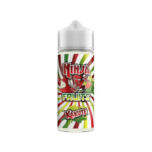 Ninja Fruits Kakute Flavour 100ml Shortfill E liquid by DK Perfect for Sub-ohm Vape Kits & Sub-ohm Vape Tanks