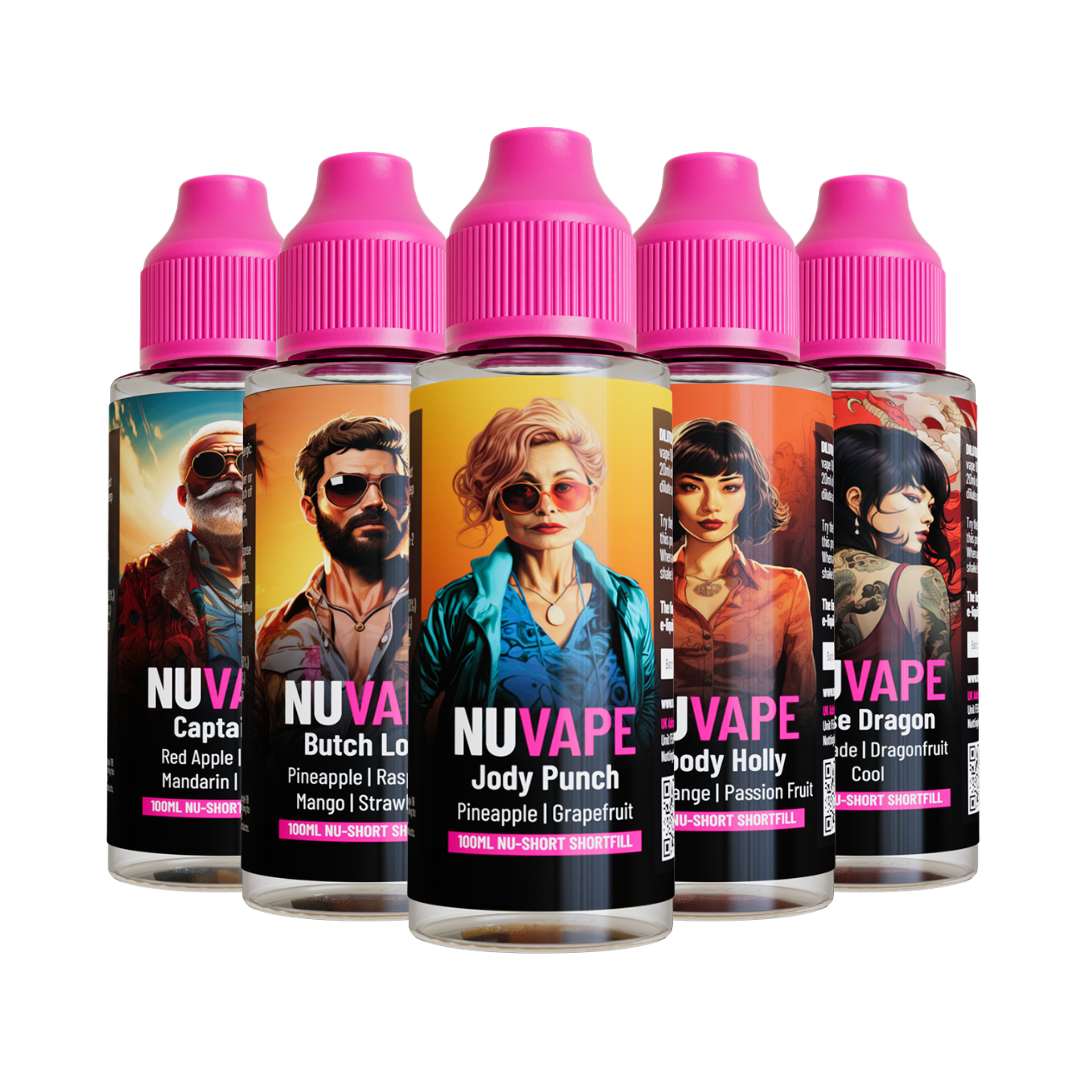 Nu Vape E-Liquid 100ml Shortfill: Flavourful Vaping Innovations