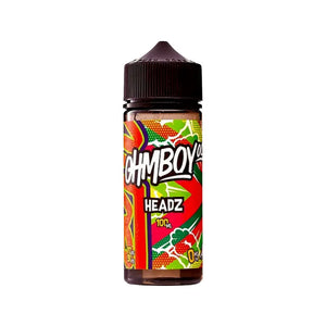 ohm boy oc vape juice in headz flavour 100ml e-liquid