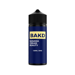 BAKD 100ml Shortfill E-liquid in Banana Cream Beauty Flavour