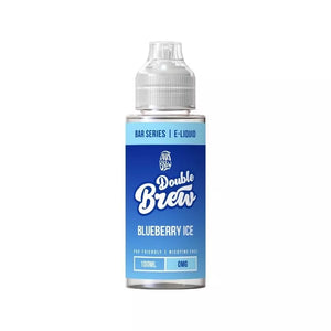 Ohm Brew Double Brew XL Bar Series 50/50 Vape Juice blueberry ice Flavour great for refillable pod vape kits and MTL Vape tanks