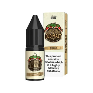 Old Malt Berries & Cherries Flavour 10ml Nic Salt E-liquid Perfect for Refillable Vape Kits