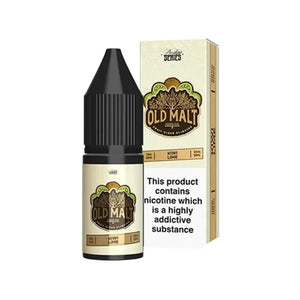 Old Malt Kiwi Lime Flavour 10ml Nic Salt E-liquid Perfect for Refillable Vape Kits