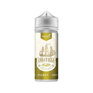 Caravella RY4 Peanut Banana 100ml Vape Juice By Omerta E-Liquids great for sub-ohm vape kits