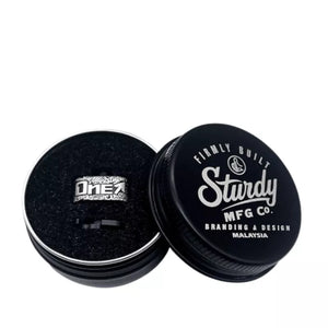 OneUP Upgrade Kit For SturdyONE RBA in black tin with Sturdy MFG Logo.