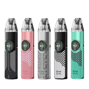 OXVA Nexlim New Colours in a refillable pod vape kit.