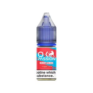 OXVA Ox Passion Berry Lemon 10ml Nic Salt E-liquid - Perfect for Refillable Vape Kits