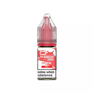 OXVA Ox Passion Lychee Ice 10ml Nic Salt E-liquid - Perfect for Refillable Vape Kits