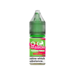 OXVA Ox Passion Paradise Punch 10ml Nic Salt E-liquid - Perfect for Refillable Vape Kits