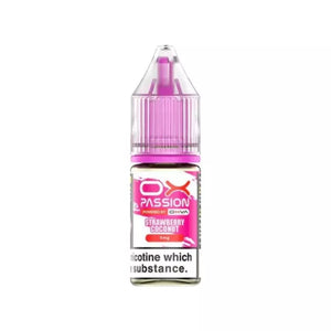 OXVA Ox Passion Strawberry Coconut 10ml Nic Salt E-liquid - Perfect for Refillable Vape Kits