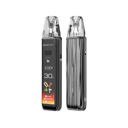 OXVA Xlim 3 Ultra Pod Vape Kit In Cherry Pink, Metal Silver, Ultra Carbon, Metal Gray, and Mint Green Colour