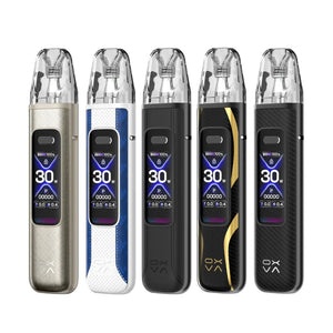OXVA Xlim Pro 3 Pod Vape Kit In Titanium Silk, Sky Blue, Black Leather, Pro Carbon, Black Carbon Colour