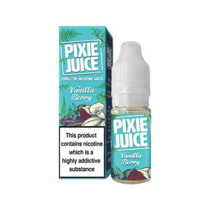Pixie Juice Vol 2 10ml Nic Salt Berry Vanilla Flavour Perfect for Pod Vape Kits