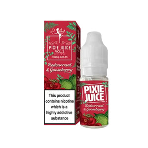 Pixie Juice Vol 2 10ml Nic Salt Redcurrant & Gooseberry Flavour
