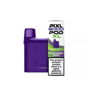 PIXL 8000 Sour Cherry Apple Refill Pod with 20mg nic salt e-liquid