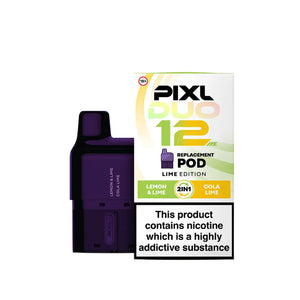 PIXL Duo Prefilled Vape Pod Lime Edition 2 in 1 Flavours Lemon & Lime - Cola Lime