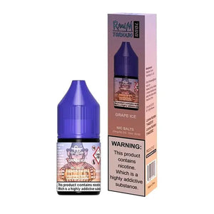 R&M Vape 10ml Nic Salt Grape Ice Flavour