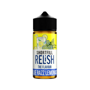 Relish 100ml Shortfill E-liquid in Blue Razz Lemonade Flavour
