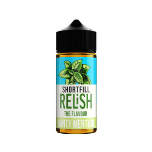 Relish 100ml Shortfill E-liquid in Minty Menthol Flavour