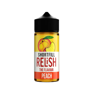 Relish 100ml Shortfill E-liquid in Peach Flavour