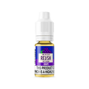 Relish 10ml Nic Salt E-liquid in Grape Flavour