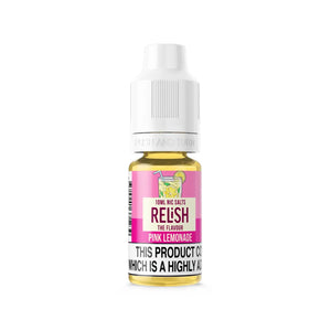 Relish 10ml Nic Salt E-liquid in Pink Lemonade Flavour