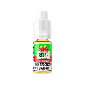 Relish 10ml Nic Salt E-liquid in Watermelon Flavour