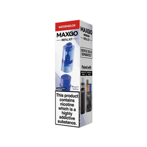 RELX MaxGo Watermelon Refill Pod - for RELX MaxGo 12k vape kit & RELX MaxGo 33k vape kit