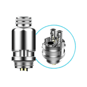 Rincoe Manto AIO RBA deck, silver metallic finish with dual coil build components.