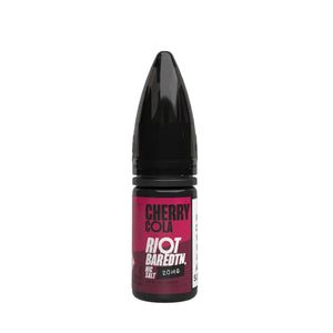 Riot Squad Bar Edition in Cherry Cola flavour, 20mg strength Riot Squad Vape Juice for pod vape kits and MTL devices
