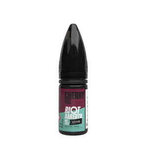 Riot Squad Bar Edition in Cherry Fizz flavour, 20mg strength Riot Squad Vape Juice for pod vape kits and MTL devices