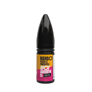 Riot Squad Bar Edition in Mango, Peach & Pineapple flavour, 20mg strength Riot Squad Vape Juice for pod vape kits and MTL devices
