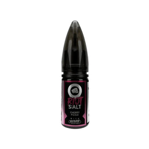 Riot Squad Cherry Fizzle Flavour Nic Salt 10ml E-liquid perfect for Refillable Vape Kits