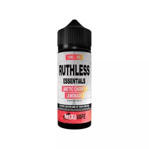 Ruthless Essentials 100ml Vape Juice Arctic Cherry Lemonade Flavour great for Sub-ohm Vape Kits or Sub-ohm Vape Tanks