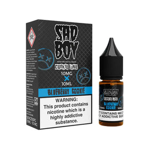 Sadboy Blueberry Cookie Flavour 10ml Nic Salt E-liquid perfect for Refillable Vape Kits