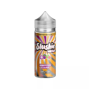 Slushie Mega Mangosteen & Guava Flavour 100ml Vape Juice 70vg/30pg ratio great for DTL Vaping with Sub-ohm Kits & Sub-ohm Tanks