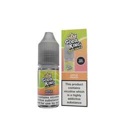 soda king bar salts - 5 x 10ml bottle of vape juice lined up