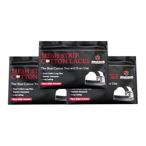 Steam Crave Mesh Shoe Lace Cotton for rebuildables.