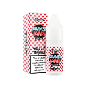 Summer Jam Original Flavour 10ml Nic Salt E-liquid by Just Jam perfect for Refillable Vape Kits
