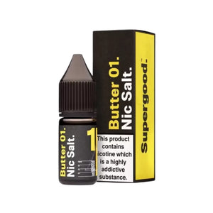 Supergood Butter 01 10ml Nic Salt E-liquid - Perfect for refillable vape kits