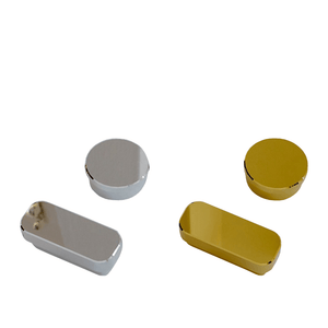 SXK Delro DNA 60W AIO Mod Kit Replacement Buttons for the SXK Delro DNA 60W AIO Mod Kit in silver and gold.