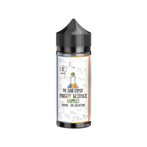 The Cloud Chemist Vape Juice in 100ml Shortfill E-liquid - Frosty Science Apple Flavour